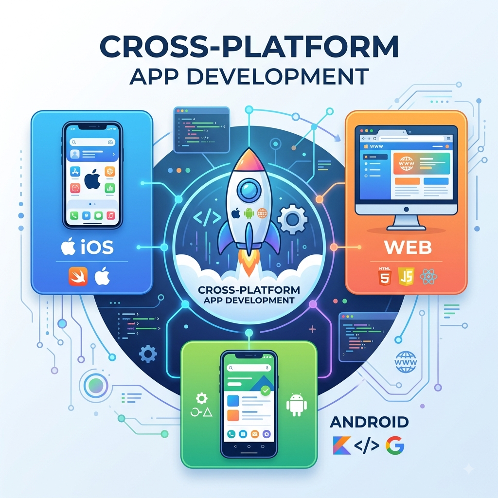 Mobile App Development: iOS, Android and Web from One Build